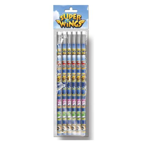 Super Wings (Pack of 6) HB Pencils £1.99